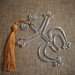 Coqui Frog One-of-a-kind Wire Bookmark